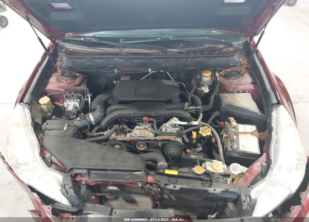 2011 SUBARU LEGACY VIN: 4S3BMBC64B3260508