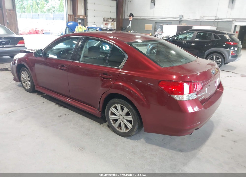 2011 SUBARU LEGACY VIN: 4S3BMBC64B3260508