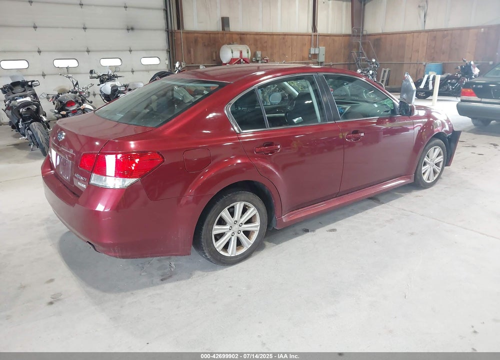2011 SUBARU LEGACY VIN: 4S3BMBC64B3260508