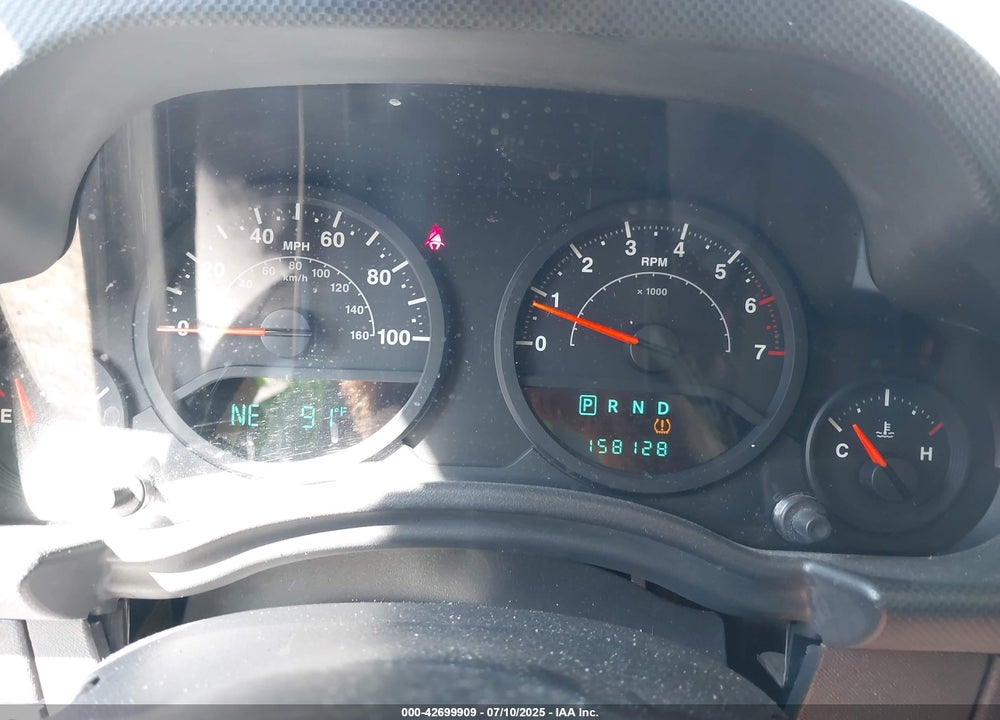 2008 JEEP WRANGLER / VIN: 1J4GA39168L592999