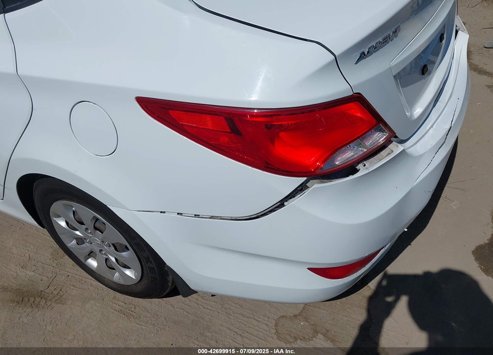 2016 HYUNDAI ACCENT VIN: KMHCT4AE2GU160871