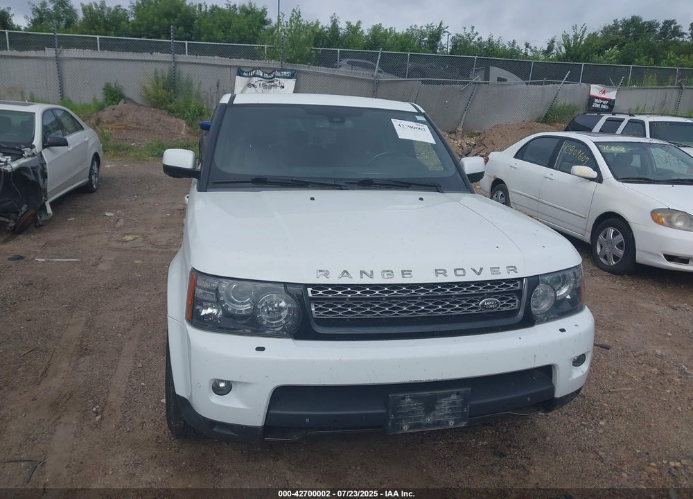 2013 LAND ROVER RANGE ROVER SPORT VIN: SALSK2D43DA792746