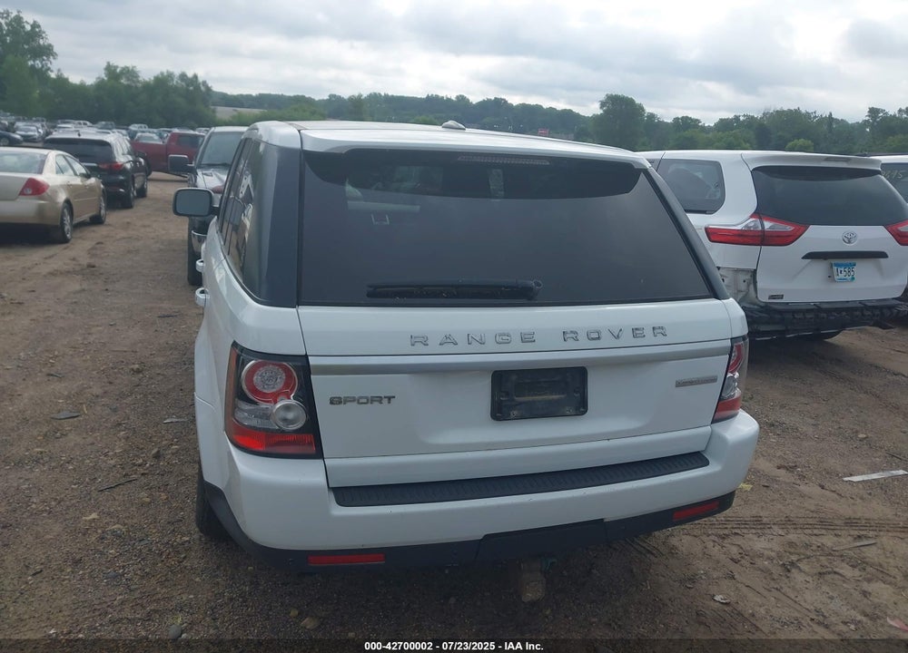 2013 LAND ROVER RANGE ROVER SPORT VIN: SALSK2D43DA792746