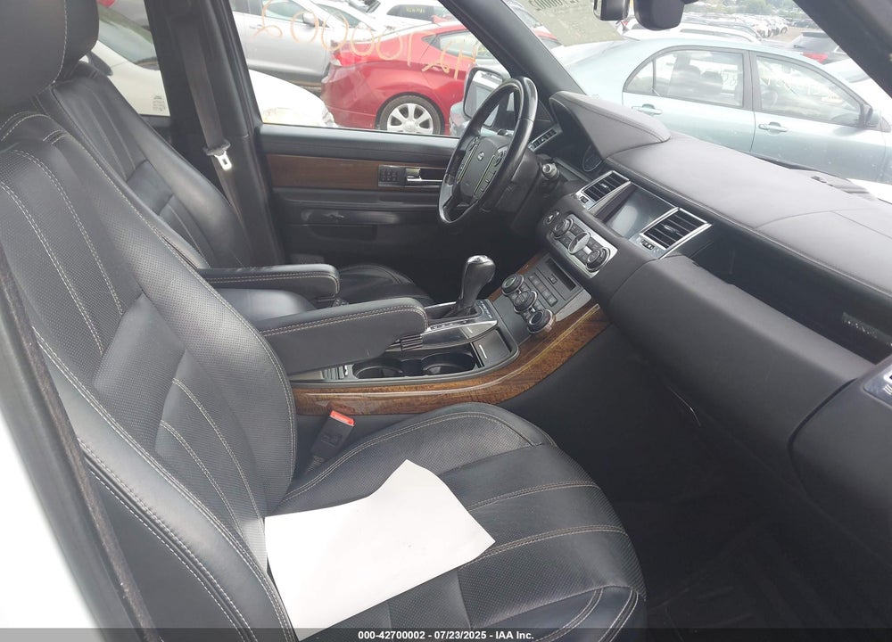 2013 LAND ROVER RANGE ROVER SPORT VIN: SALSK2D43DA792746
