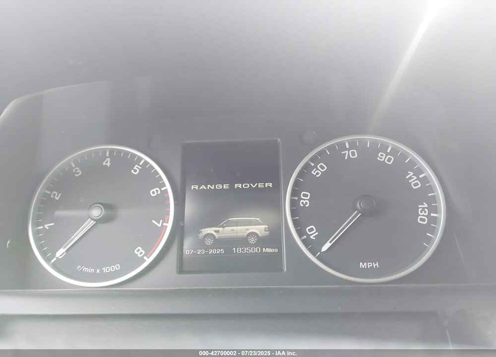 2013 LAND ROVER RANGE ROVER SPORT VIN: SALSK2D43DA792746