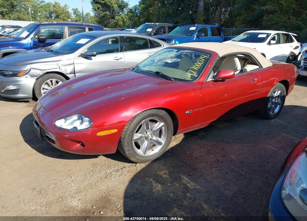 1997 JAGUAR XK8 VIN: SAJGX2748VC017666