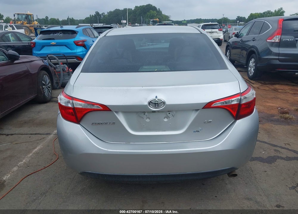 2014 TOYOTA COROLLA LE PLUS VIN: 5YFBURHE8EP073731