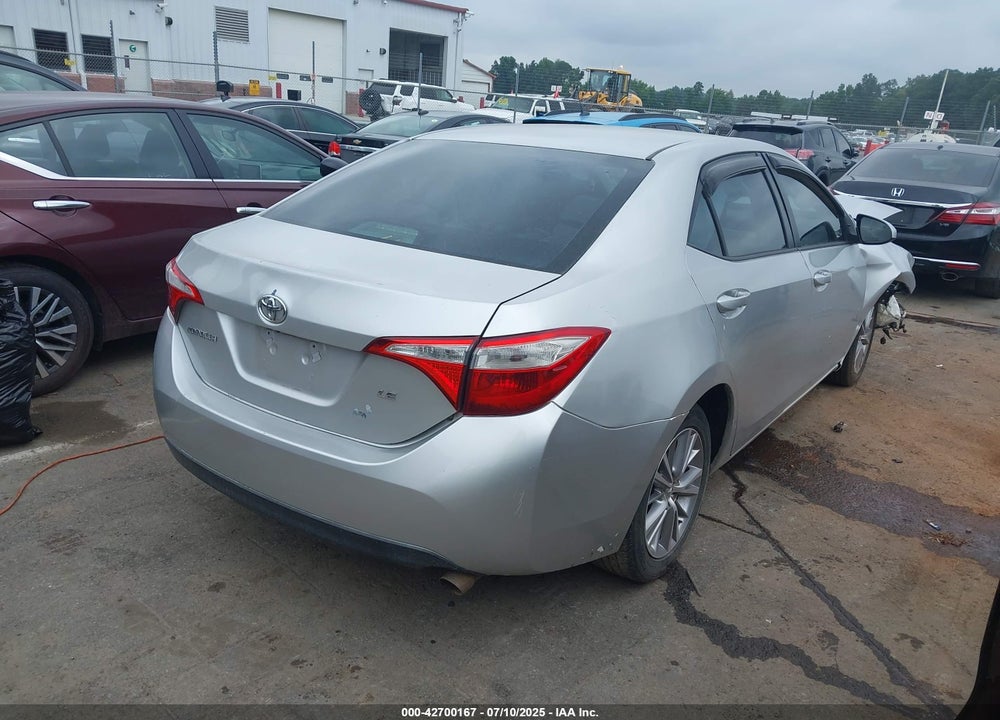 2014 TOYOTA COROLLA LE PLUS VIN: 5YFBURHE8EP073731
