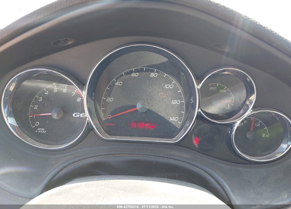 2007 PONTIAC G6 VIN: 1G2ZG58B974155465