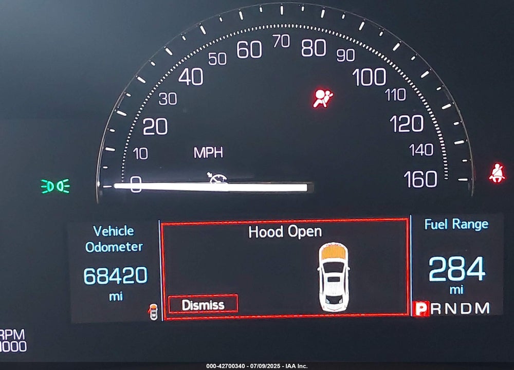 2019 CADILLAC CTS VIN: 1G6AX5SS3K0117184