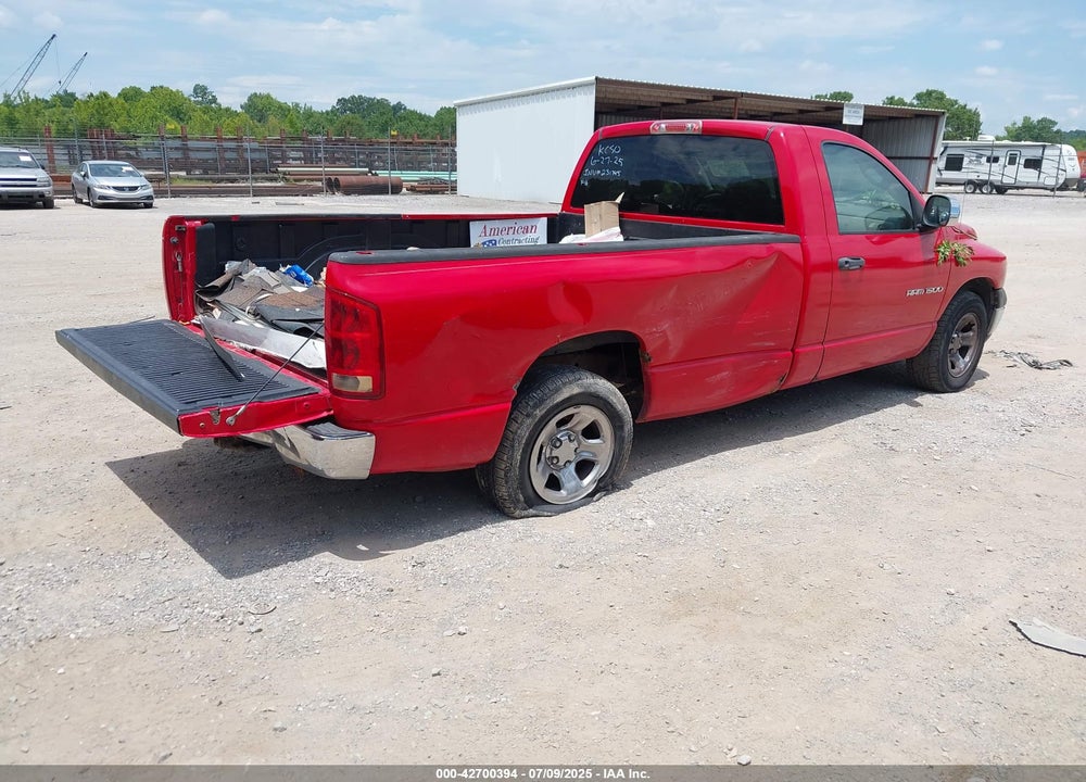 2004 DODGE RAM 1500 ST VIN: 1D7HA16N44J216383