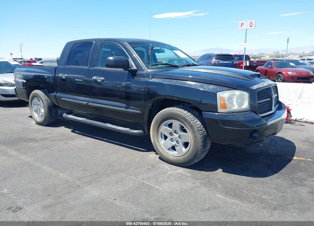 2006 DODGE DAKOTA SLT VIN: 1D7HE48J46S653796