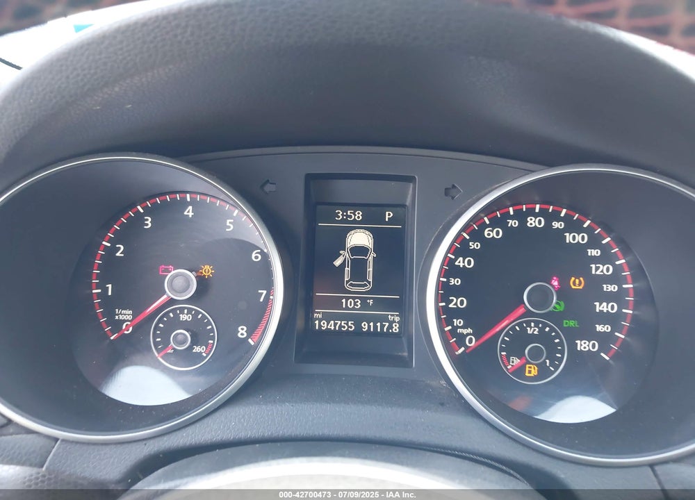 2014 VOLKSWAGEN GTI VIN: WVWHD7AJ4EW011918