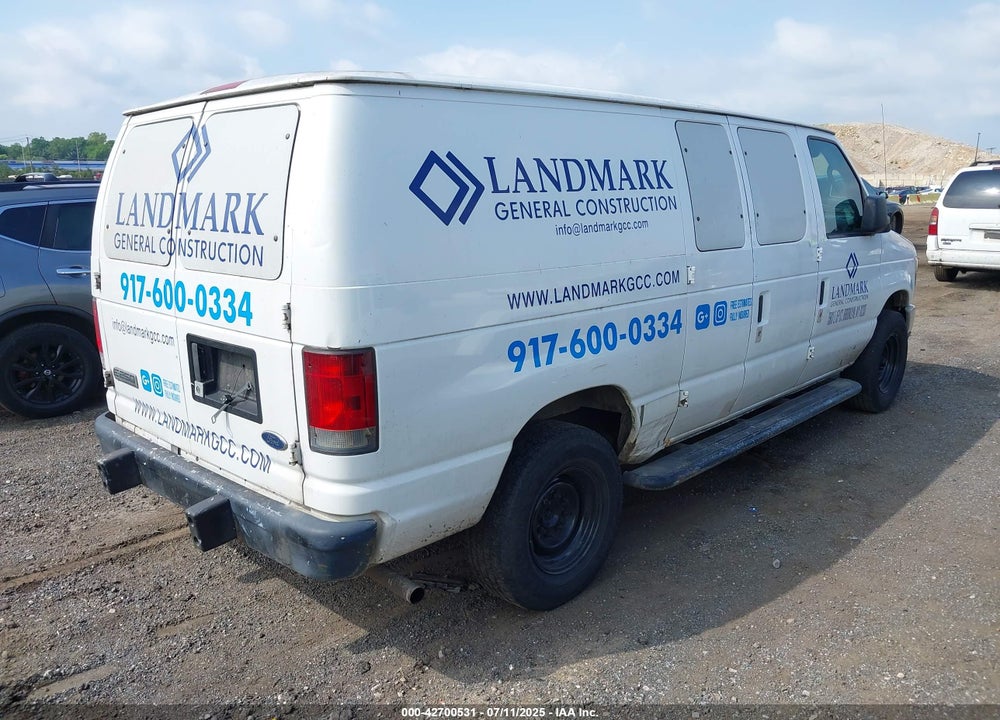 2008 FORD E-250 VIN: 1FTNE24W18DB02848