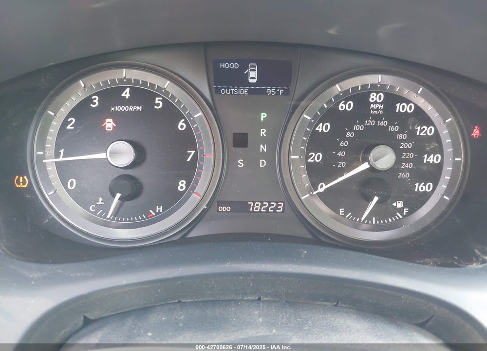 2008 LEXUS ES350 VIN: JTHBJ46G182234079