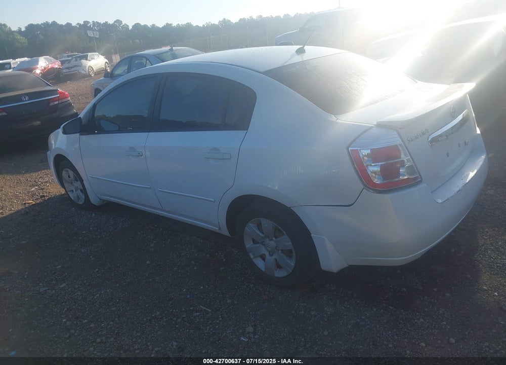 2011 NISSAN SENTRA VIN: 3N1AB6APXBL626399
