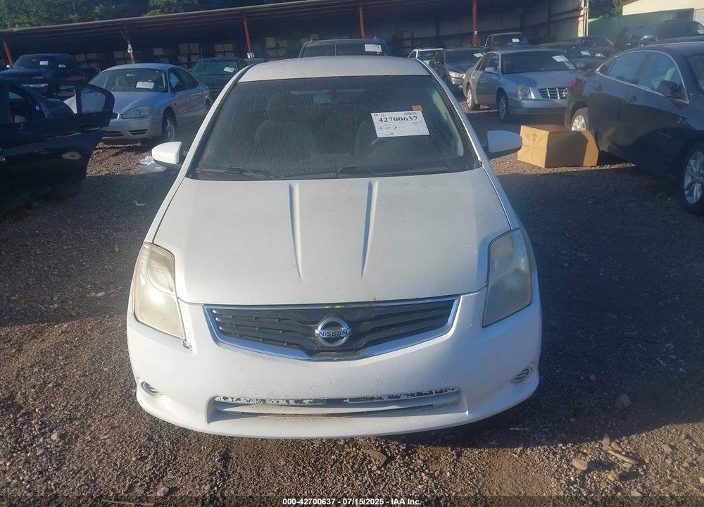 2011 NISSAN SENTRA VIN: 3N1AB6APXBL626399