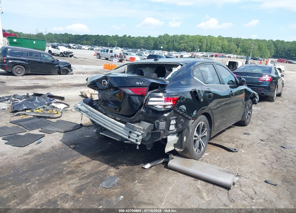 2023 NISSAN SENTRA VIN: 3N1AB8CV5PY289433