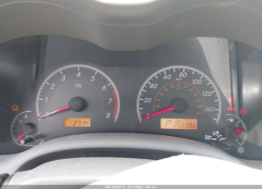 2009 TOYOTA COROLLA VIN: 2T1BU40E19C025167