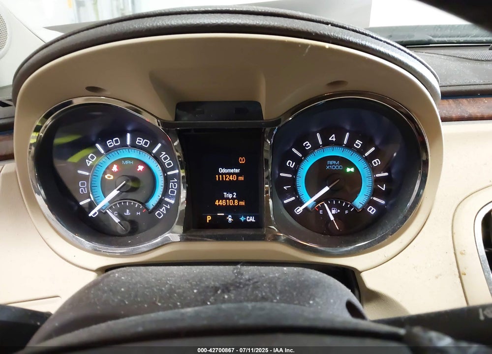 2013 BUICK LACROSSE VIN: 1G4GC5E31DF261321