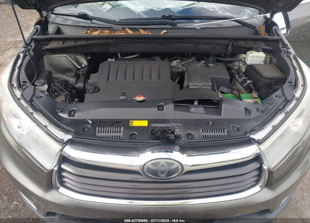 2016 TOYOTA HIGHLANDER VIN: 5TDDKRFHXGS232092
