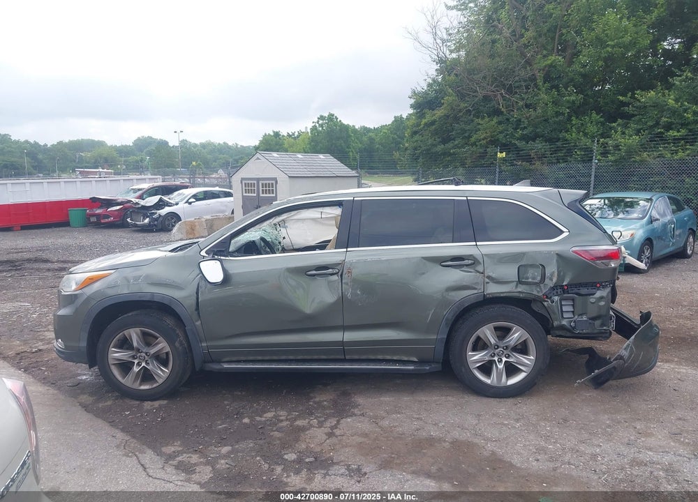 2016 TOYOTA HIGHLANDER VIN: 5TDDKRFHXGS232092