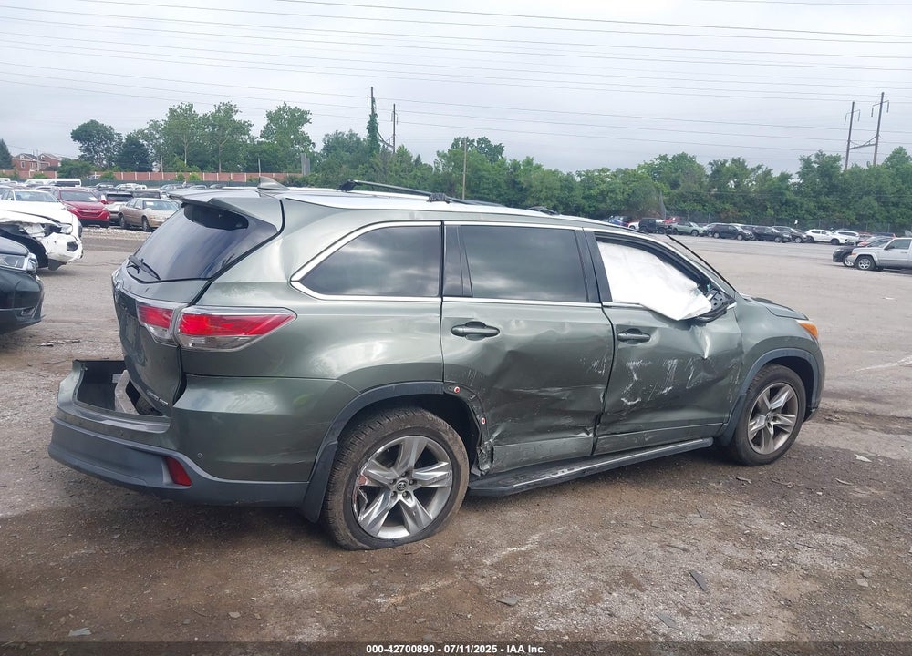 2016 TOYOTA HIGHLANDER VIN: 5TDDKRFHXGS232092