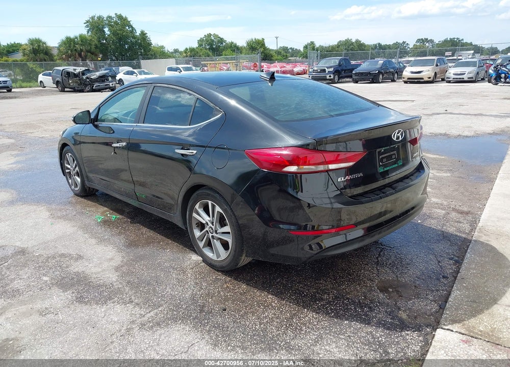 2017 HYUNDAI ELANTRA VIN: KMHD84LF9HU284567