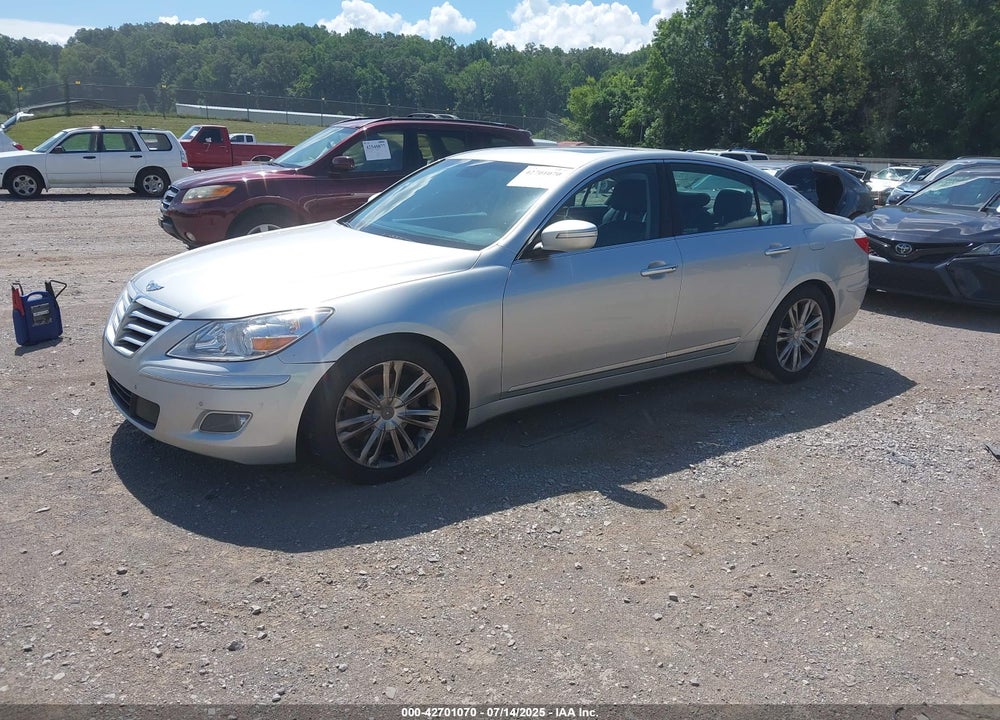 2010 HYUNDAI GENESIS VIN: KMHGC4DF1AU107978