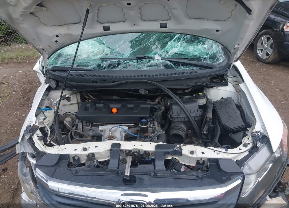 2012 HONDA CIVIC VIN: 19XFB2F5XCE017595