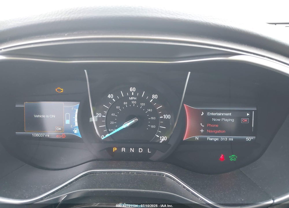 2017 FORD FUSION HYBRID VIN: 3FA6P0LU5HR250517