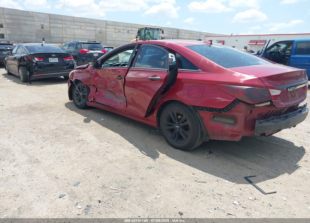 2013 HYUNDAI SONATA VIN: 5NPEB4AC0DH727812