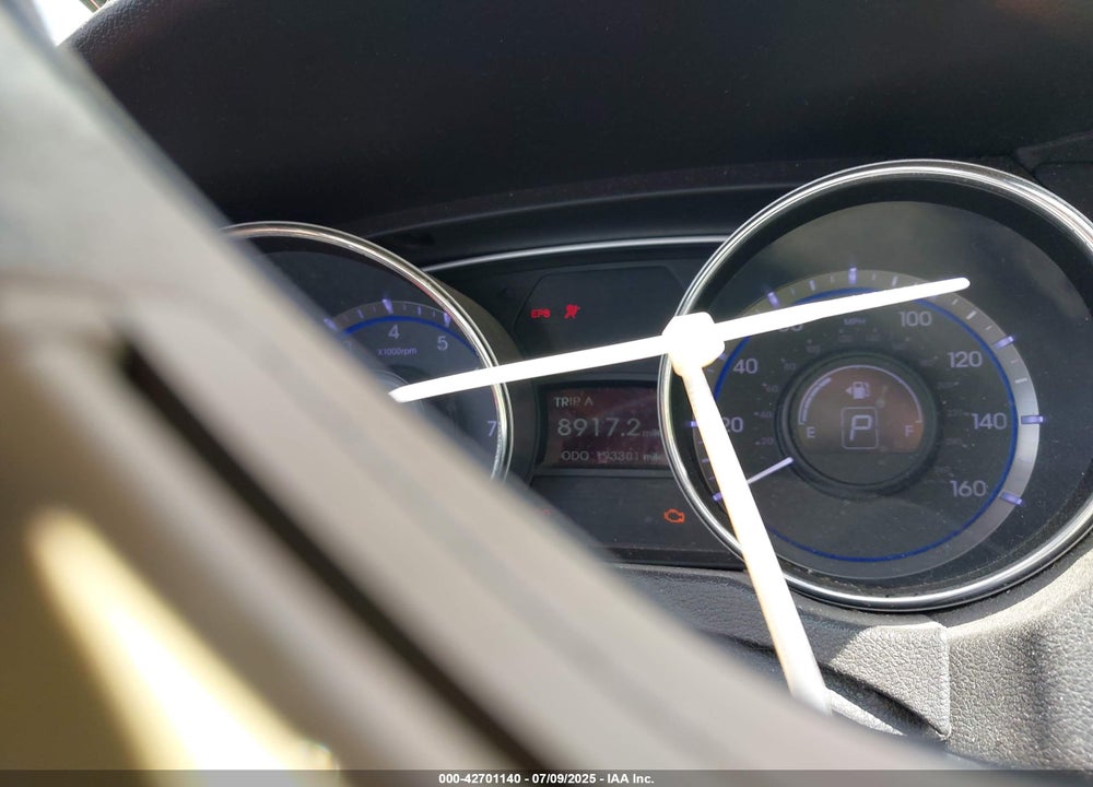2013 HYUNDAI SONATA VIN: 5NPEB4AC0DH727812