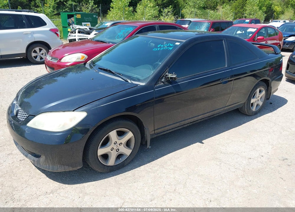 2005 HONDA CIVIC EX VIN: 1HGEM22005L007007