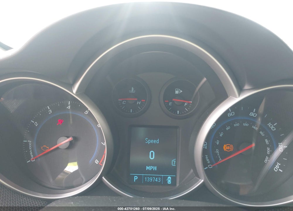 2011 CHEVROLET CRUZE VIN: 1G1PF5S99B7262897