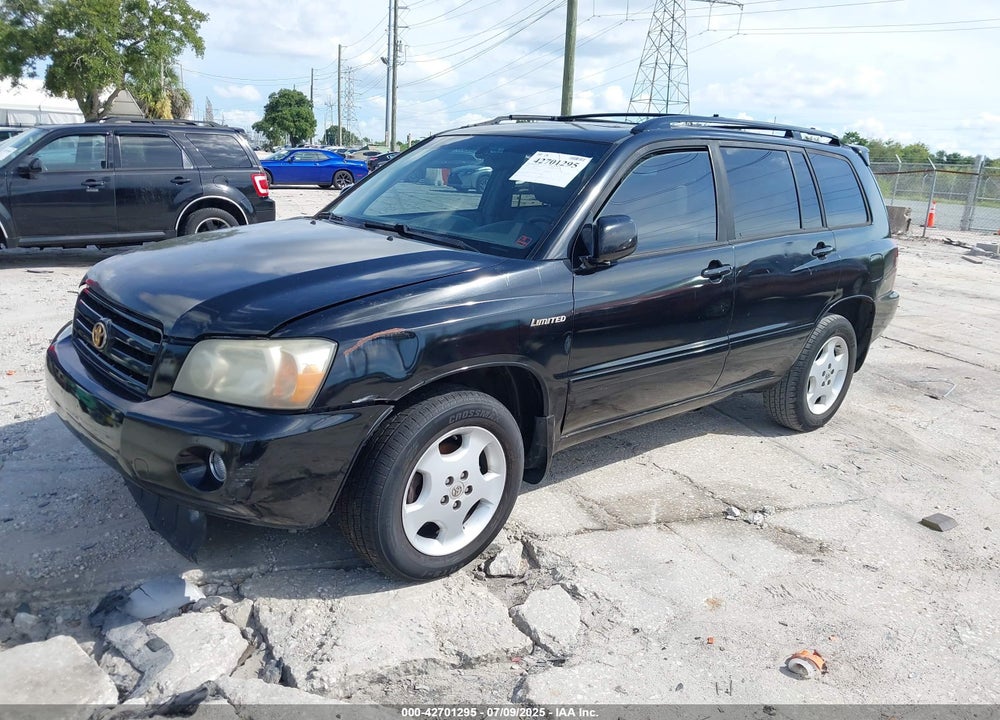 2005 TOYOTA HIGHLANDER LIMITED V6 VIN: JTEEP21A350070972