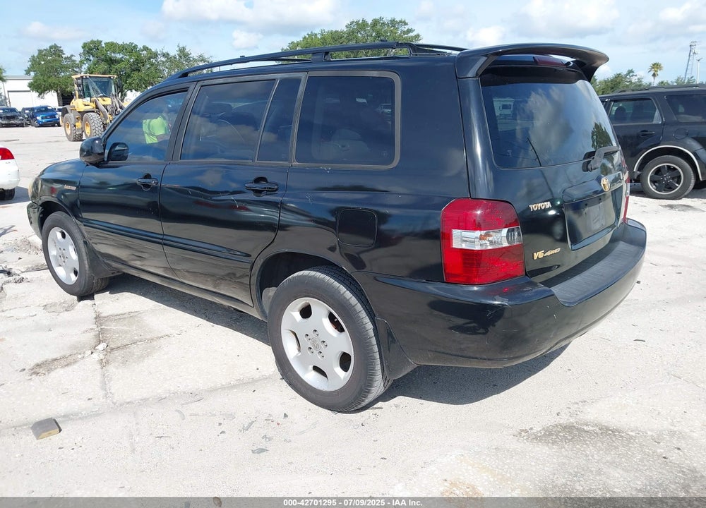 2005 TOYOTA HIGHLANDER LIMITED V6 VIN: JTEEP21A350070972