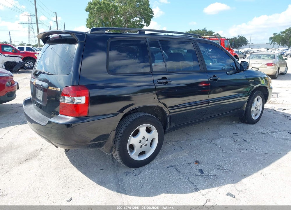 2005 TOYOTA HIGHLANDER LIMITED V6 VIN: JTEEP21A350070972