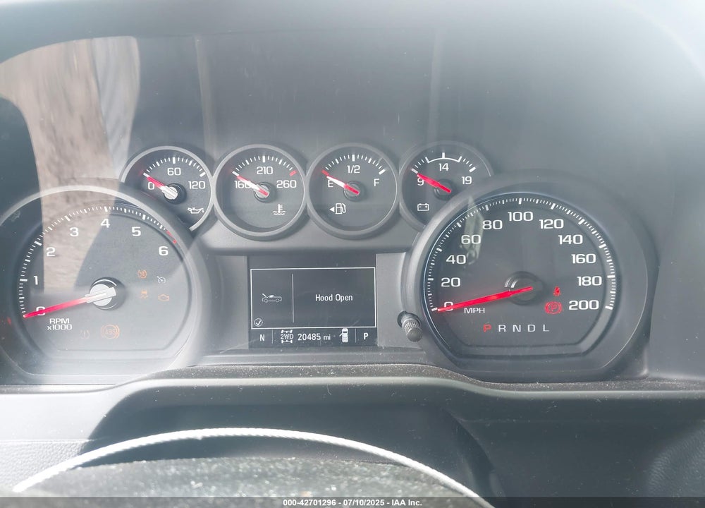 2021 CHEVROLET SILVERADO 1500 VIN: 1GCPYCEF3MZ116476
