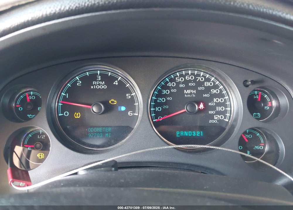 2007 CHEVROLET TAHOE VIN: 1GNFC13C97R393619