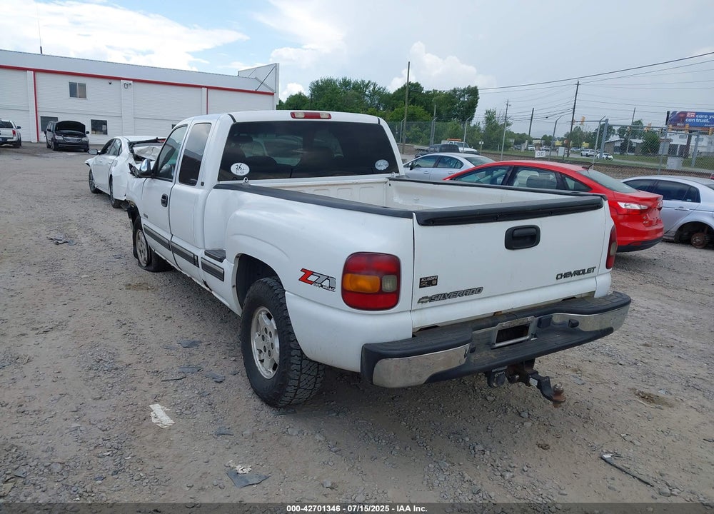 2002 CHEVROLET SILVERADO 1500 LT VIN: 1GCEK19T92Z163358
