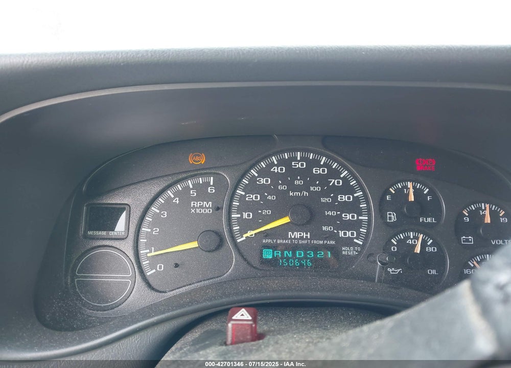 2002 CHEVROLET SILVERADO 1500 LT VIN: 1GCEK19T92Z163358