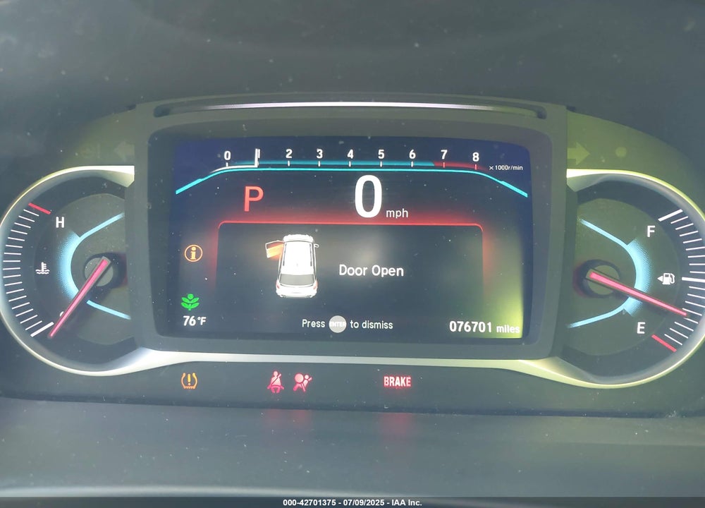 2019 HONDA PILOT VIN: 5FNYF6H33KB098013