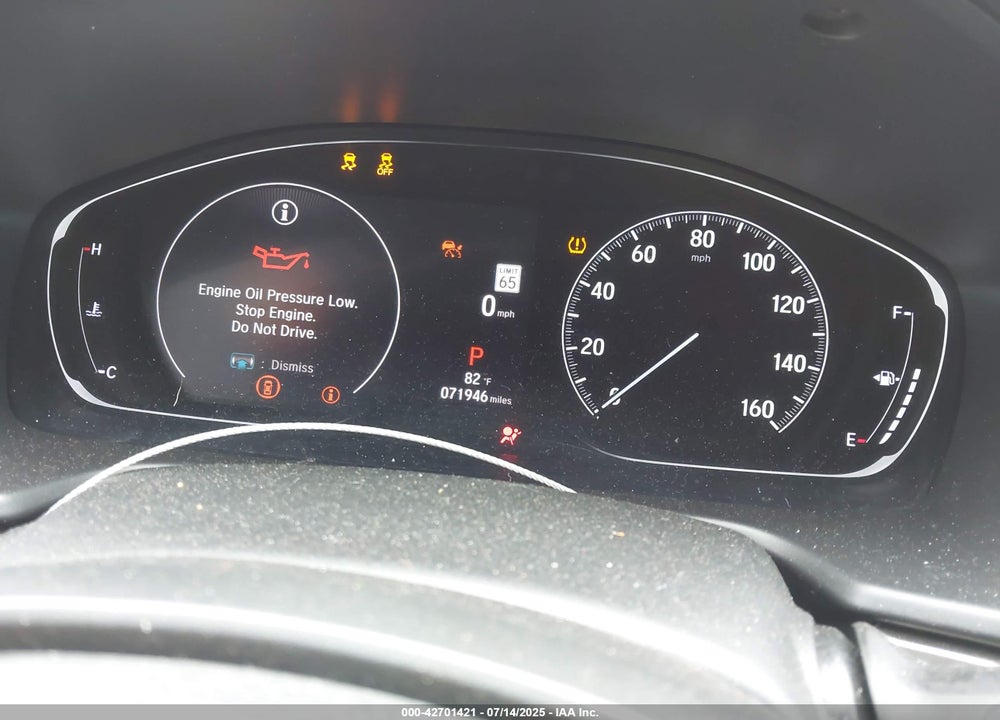2021 HONDA ACCORD VIN: 1HGCV1F17MA002365
