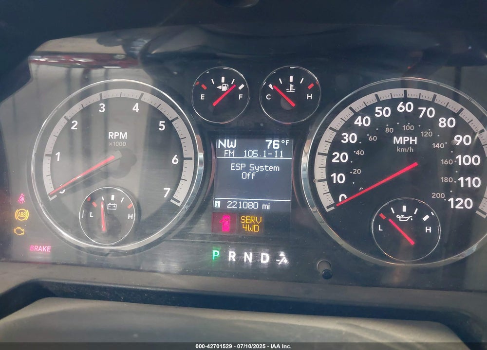 2009 DODGE RAM 1500 VIN: 1D3HV18T49S775791