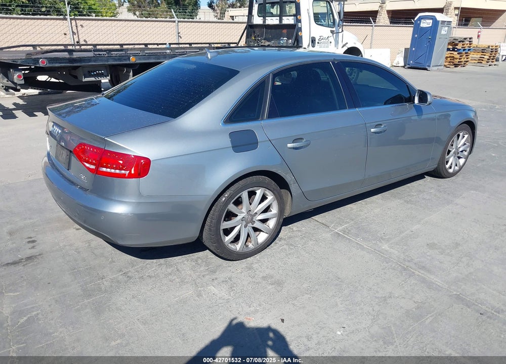 2010 AUDI A4 VIN: WAUFFAFL7AN056728