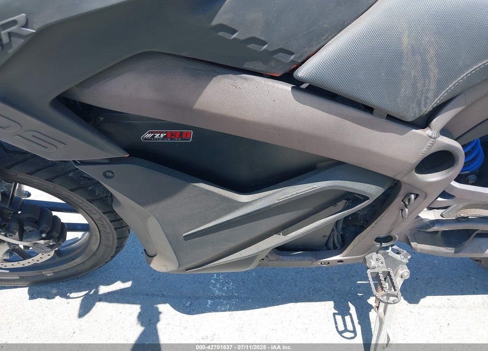2016 ZERO MOTORCYCLES INC DSR VIN: 538SD9Z30GCG06321