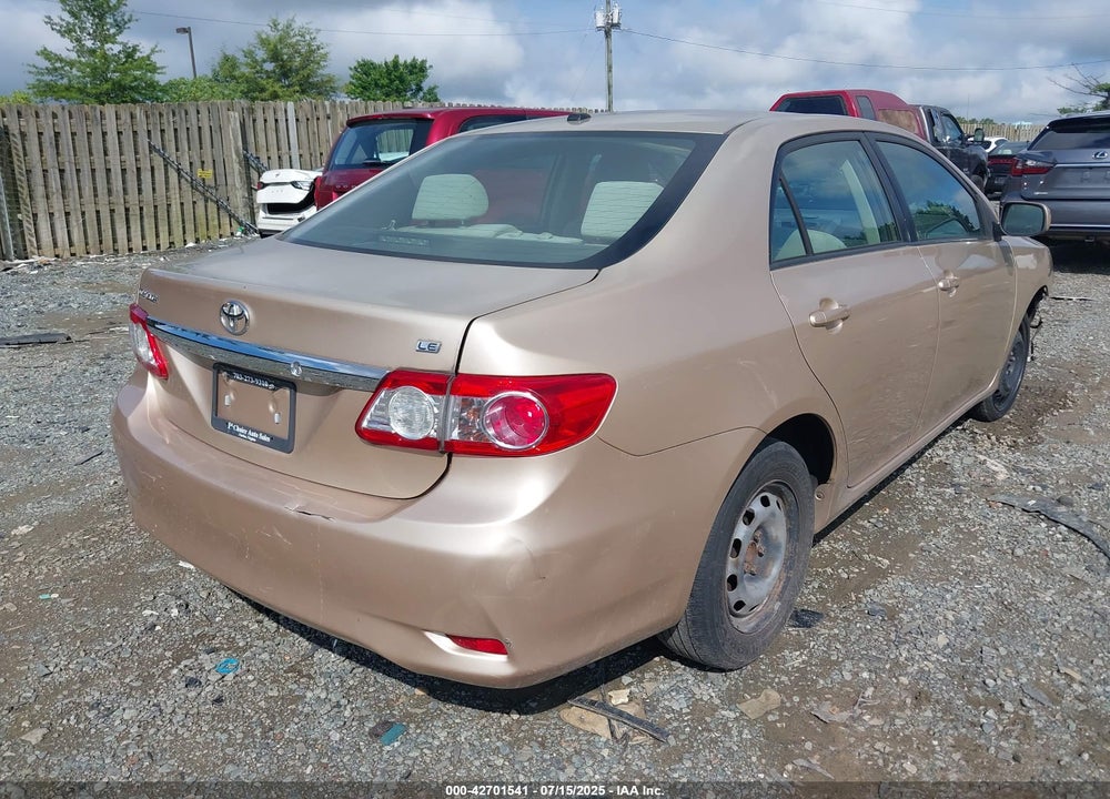 2011 TOYOTA COROLLA VIN: 2T1BU4EE5BC709041