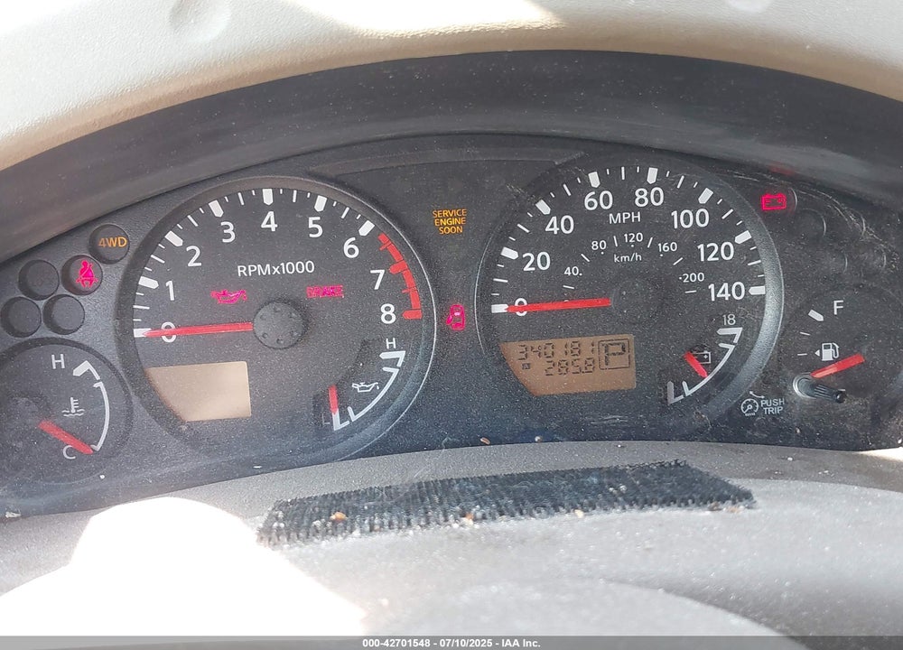 2007 NISSAN FRONTIER VIN: 1N6AD07W67C428471