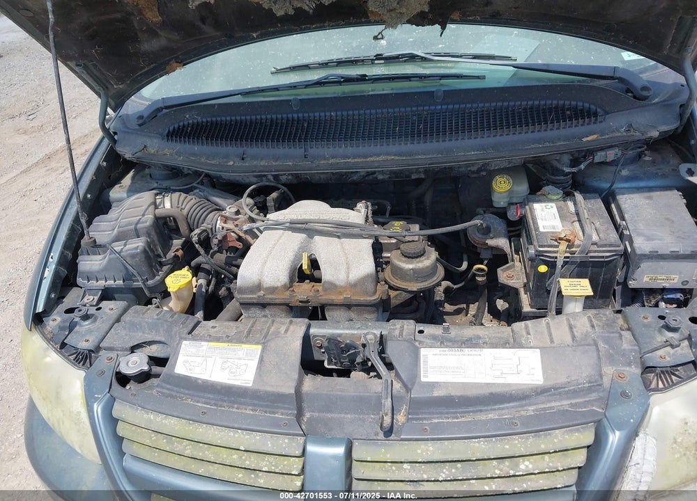 2005 DODGE CARAVAN VIN: 1D4GP25B85B159315